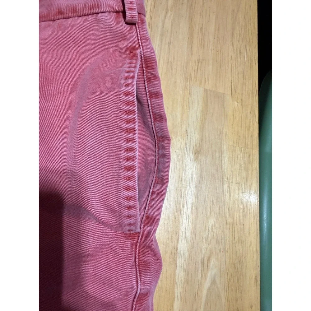 Peter Millar Mens 42 Red Salmon Cotton Chino Golf Shorts 9